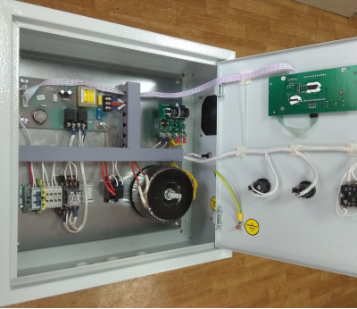 шкаф автоматики увлажнителя воздуха с блоком питания